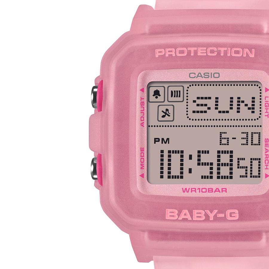 CASIO BABY-G+PLUS BGD-10KG-4JR JDM Retro Jelly Pink 2-Way Women's Watch