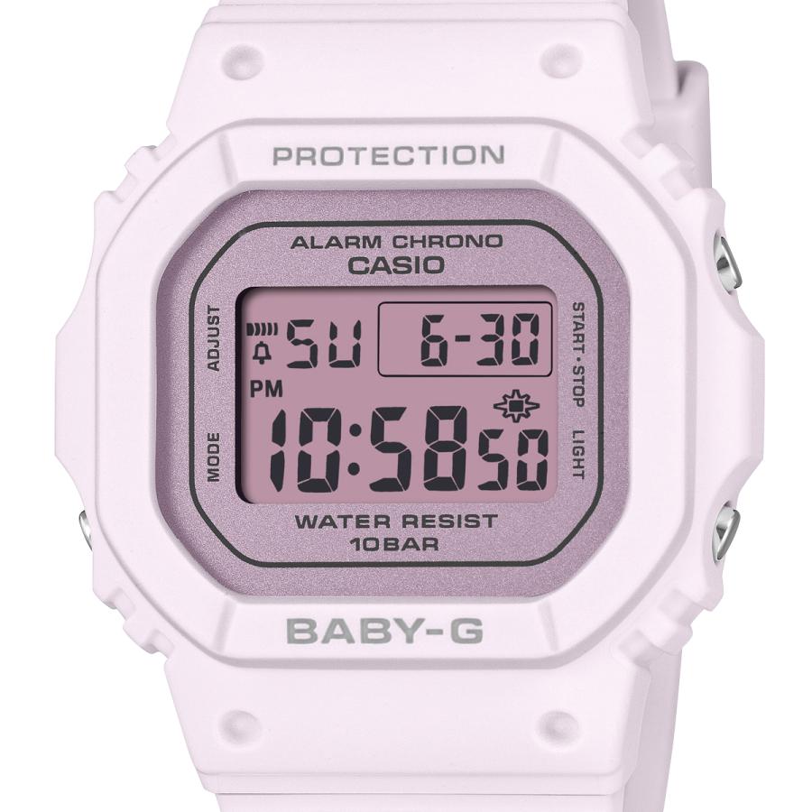 腕時計 BABY-G BABY-G×X-girlの腕時計、”ネオンカラー”輝く文字板×キラキラパールの