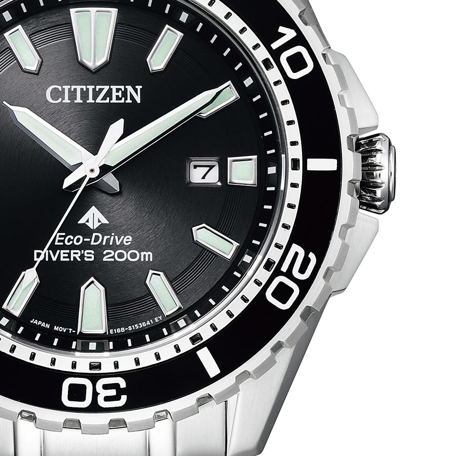 CITIZEN Promaster BN0190-82E JDM Marine Eco-Drive Solar Metal Band Men's Watch