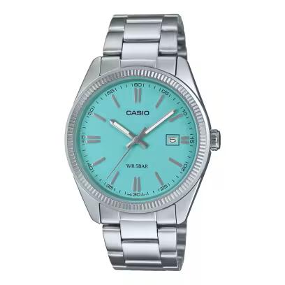 CASIO COLLECTION STANDARD MTP-1302D-2A2JF JDM Turquoise Blue Analog Men's Watch