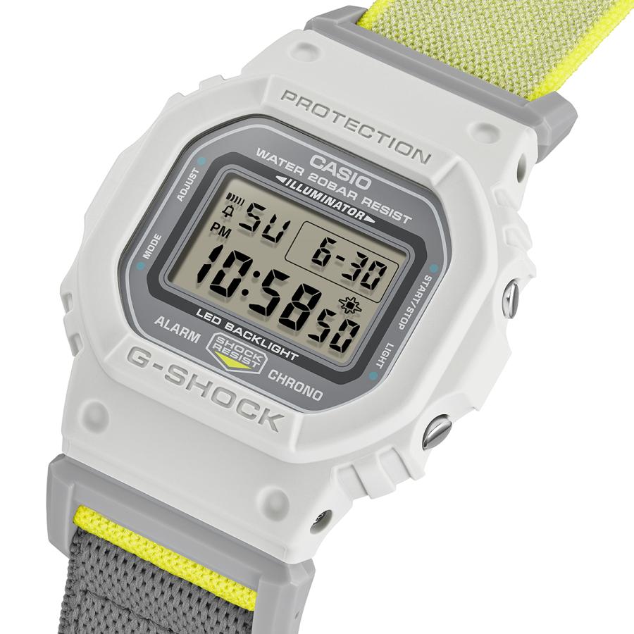 CASIO G-SHOCK FIDLOCK Magnetic Cross Band DW-5600MNC-7A8JF Men's Watch with Inverted LCD Display Pre-order March 13th Release