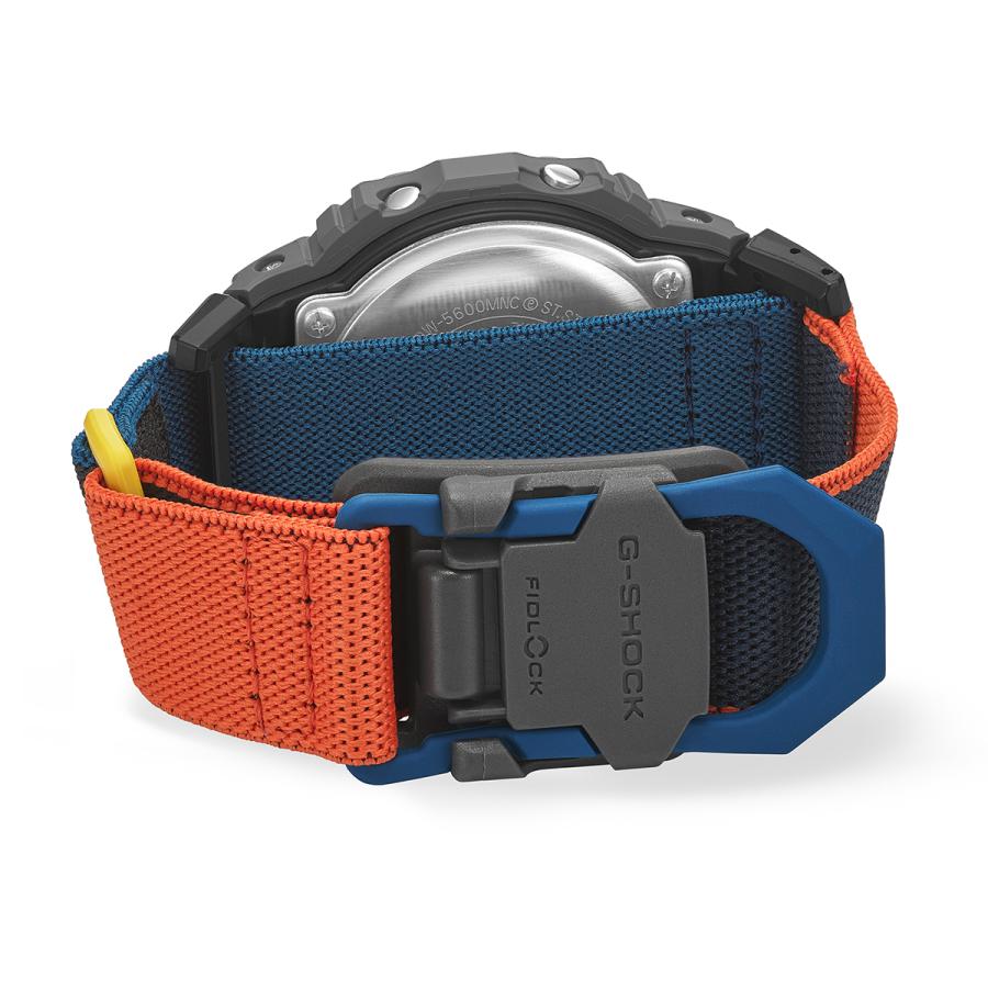 CASIO G-SHOCK FIDLOCK Magnetic Cross Band DW-5600MNC-8A2JF Men's Watch with Inverted LCD Display Pre-order March 13th Release