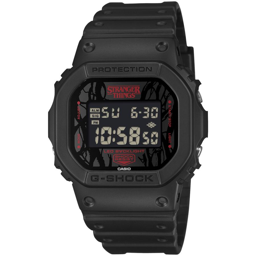 CASIO G-SHOCK × STRANGER THINGS DW-5600STT-1JR Negative Display Collaboration JDM Men’s Watch