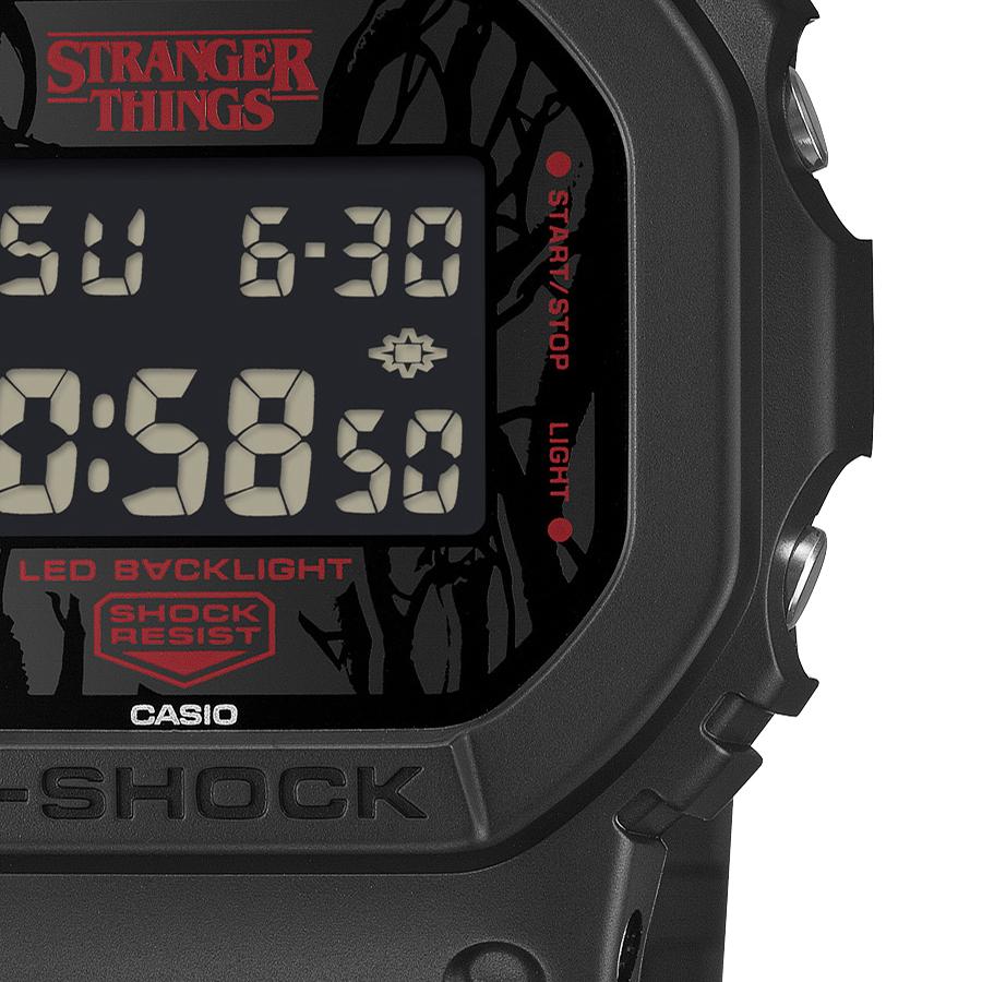 CASIO G-SHOCK × STRANGER THINGS DW-5600STT-1JR Negative Display Collaboration JDM Men’s Watch