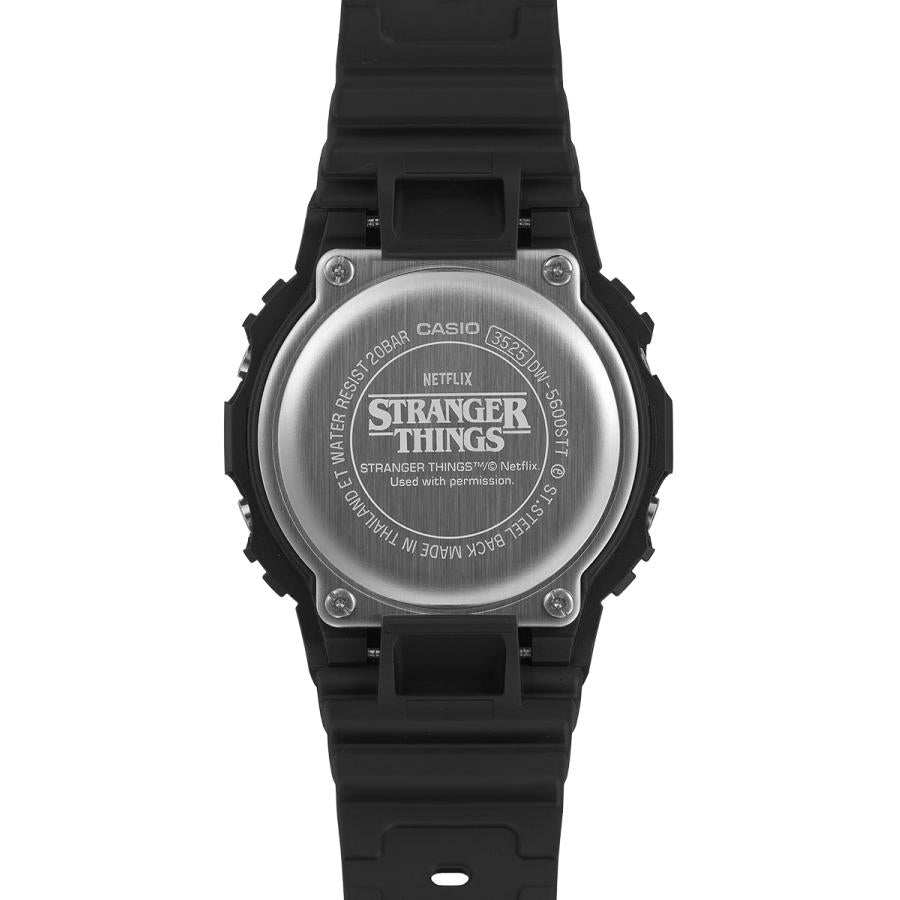 CASIO G-SHOCK × STRANGER THINGS DW-5600STT-1JR Negative Display Collaboration JDM Men’s Watch