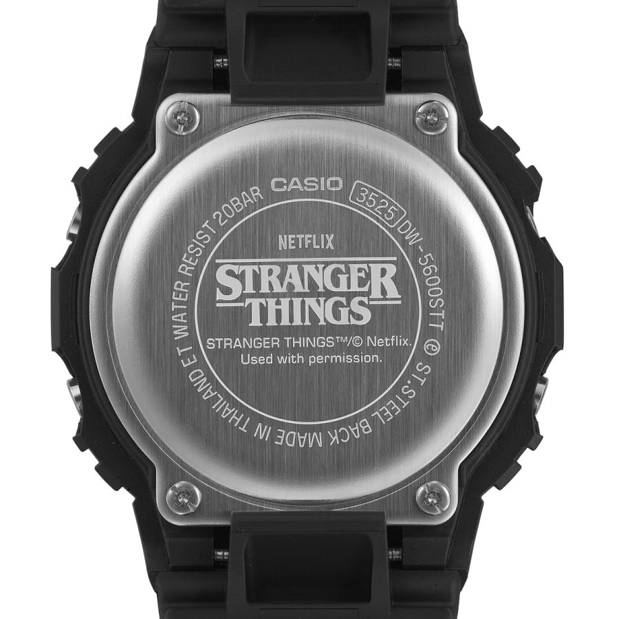 CASIO G-SHOCK × STRANGER THINGS DW-5600STT-1JR Negative Display Collaboration JDM Men’s Watch