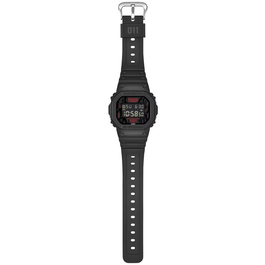 CASIO G-SHOCK × STRANGER THINGS DW-5600STT-1JR Negative Display Collaboration JDM Men’s Watch