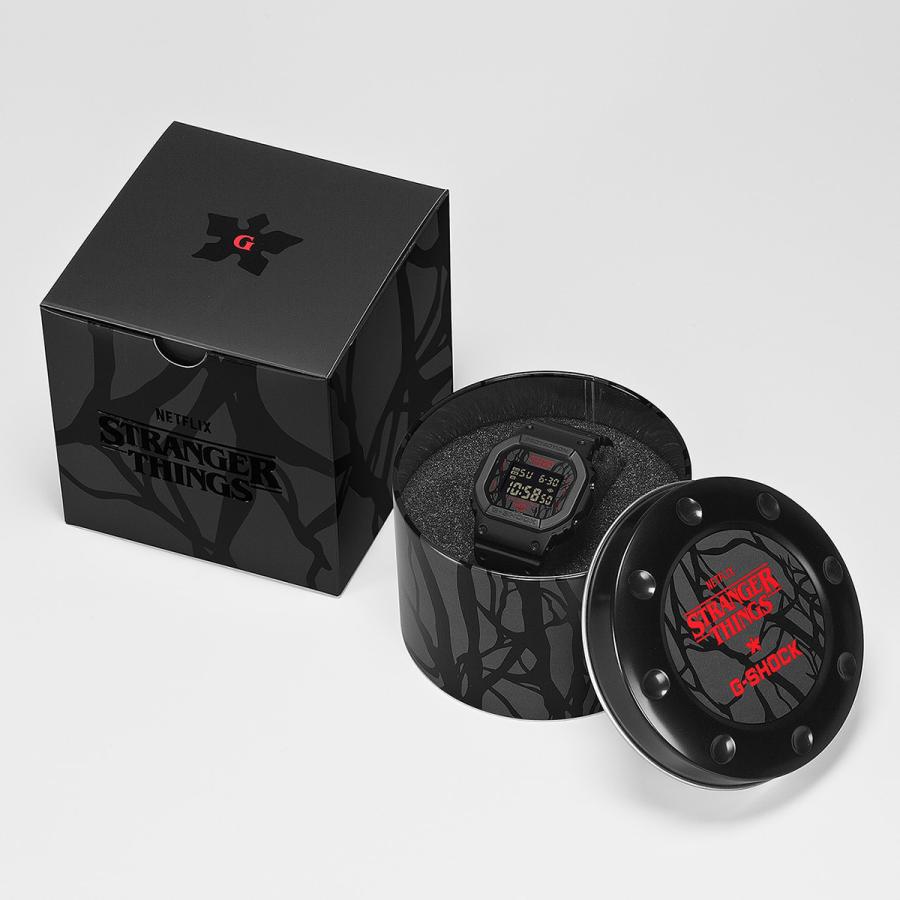 CASIO G-SHOCK × STRANGER THINGS DW-5600STT-1JR Negative Display Collaboration JDM Men’s Watch