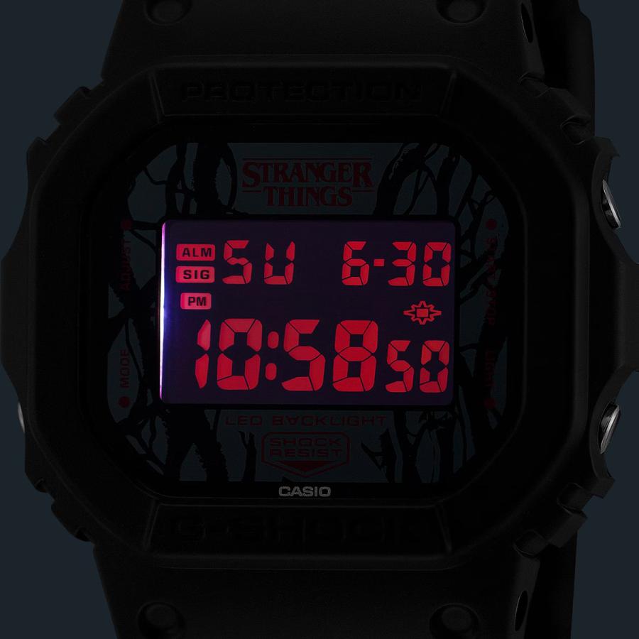 CASIO G-SHOCK × STRANGER THINGS DW-5600STT-1JR Negative Display Collaboration JDM Men’s Watch