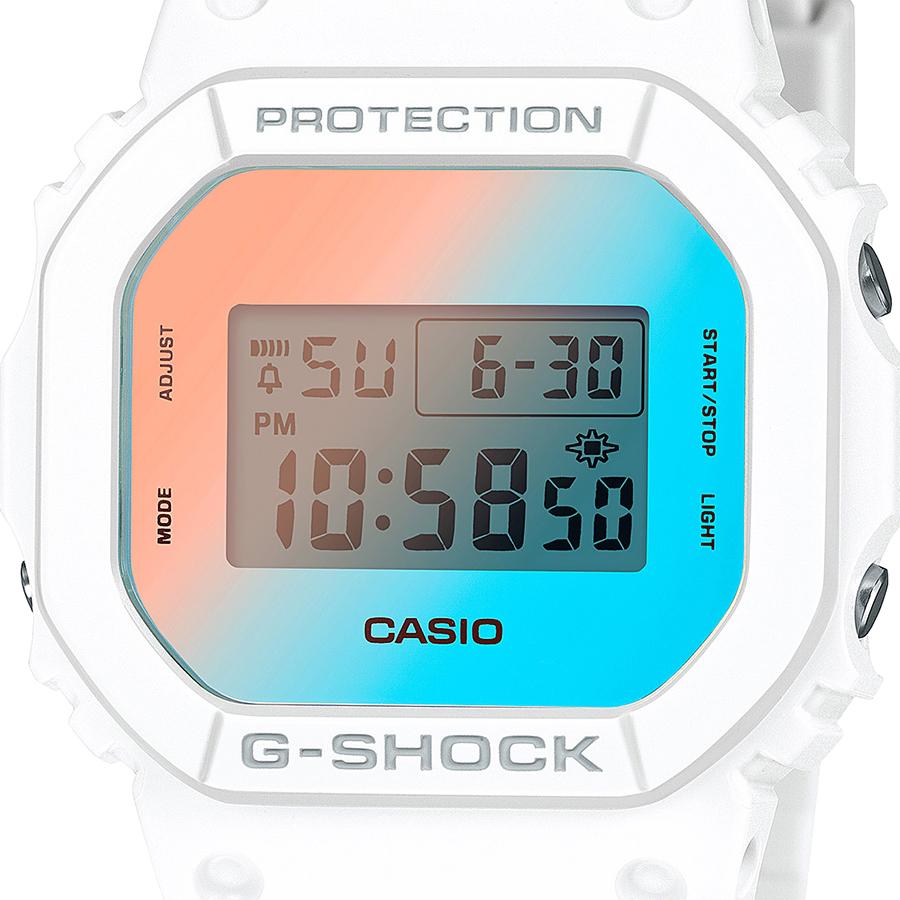 CASIO G-SHOCK DW-5600TL-7JF Beach Time Lapse White JDM Digital Square Men's Watch