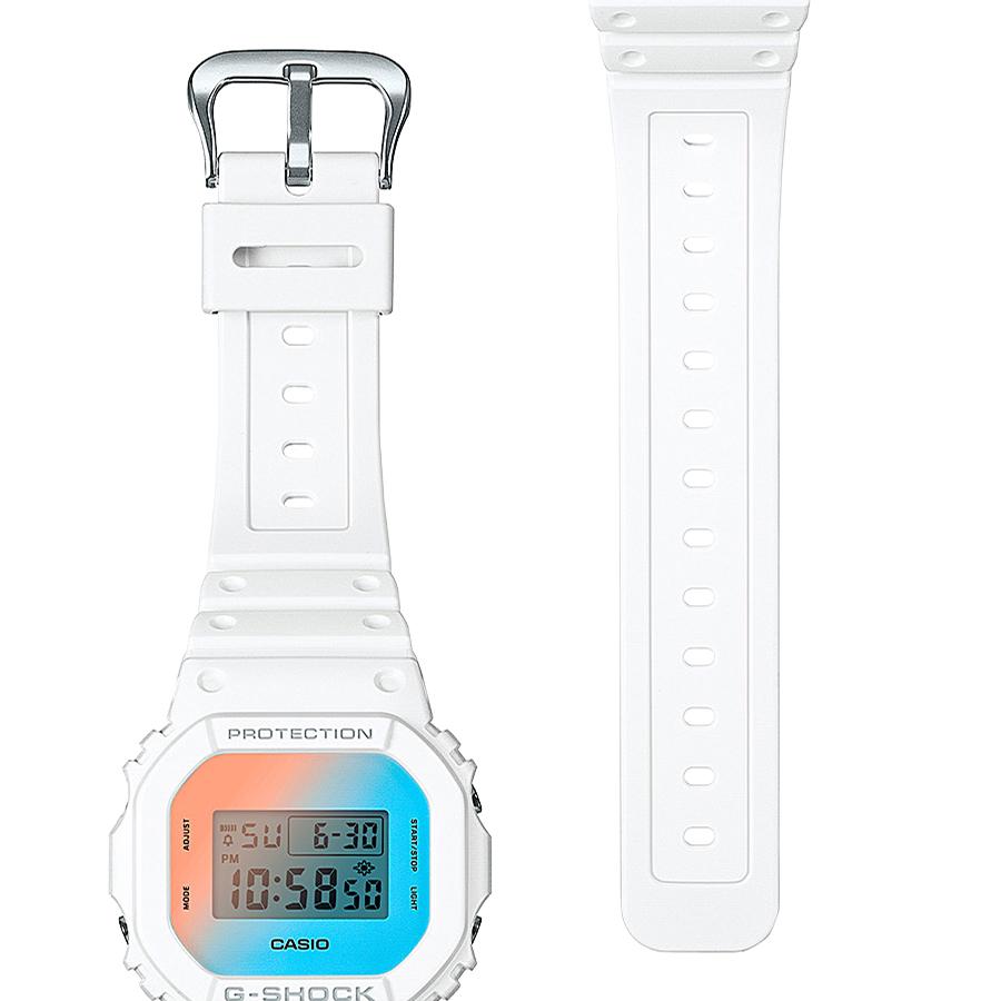 CASIO G-SHOCK DW-5600TL-7JF Beach Time Lapse White JDM Digital Square Men's Watch