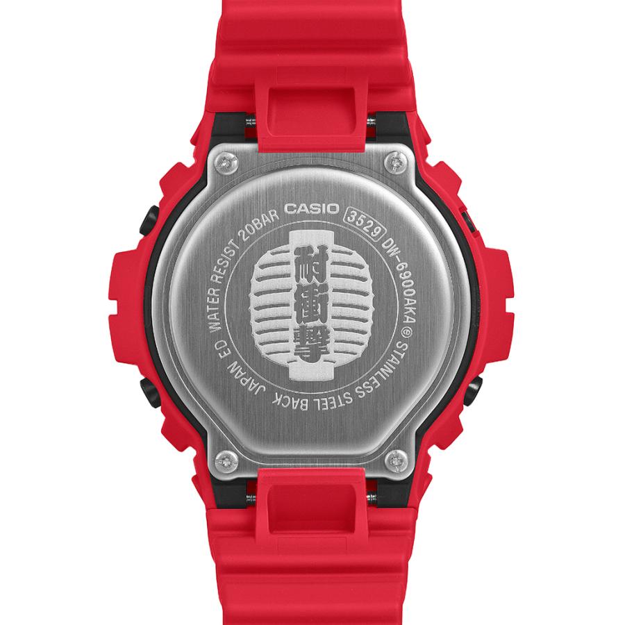 CASIO G-SHOCK DW-6900AKA-4JR Aka Chochin Red JDM Digital Men's Watch