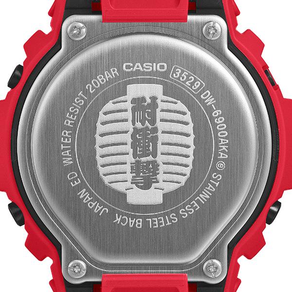 CASIO G-SHOCK DW-6900AKA-4JR Aka Chochin Red JDM Digital Men's Watch