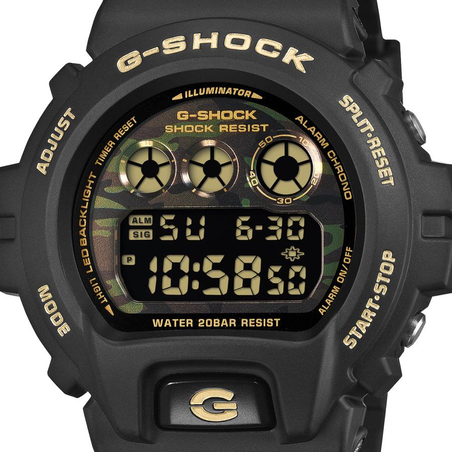CASIO G-SHOCK DW-6900CF-1JF JDM Bold Camo Camouflage Dial Black Digital Men's Watch