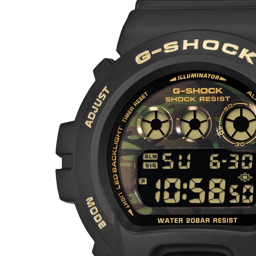 CASIO G-SHOCK DW-6900CF-1JF JDM Bold Camo Camouflage Dial Black Digital Men's Watch