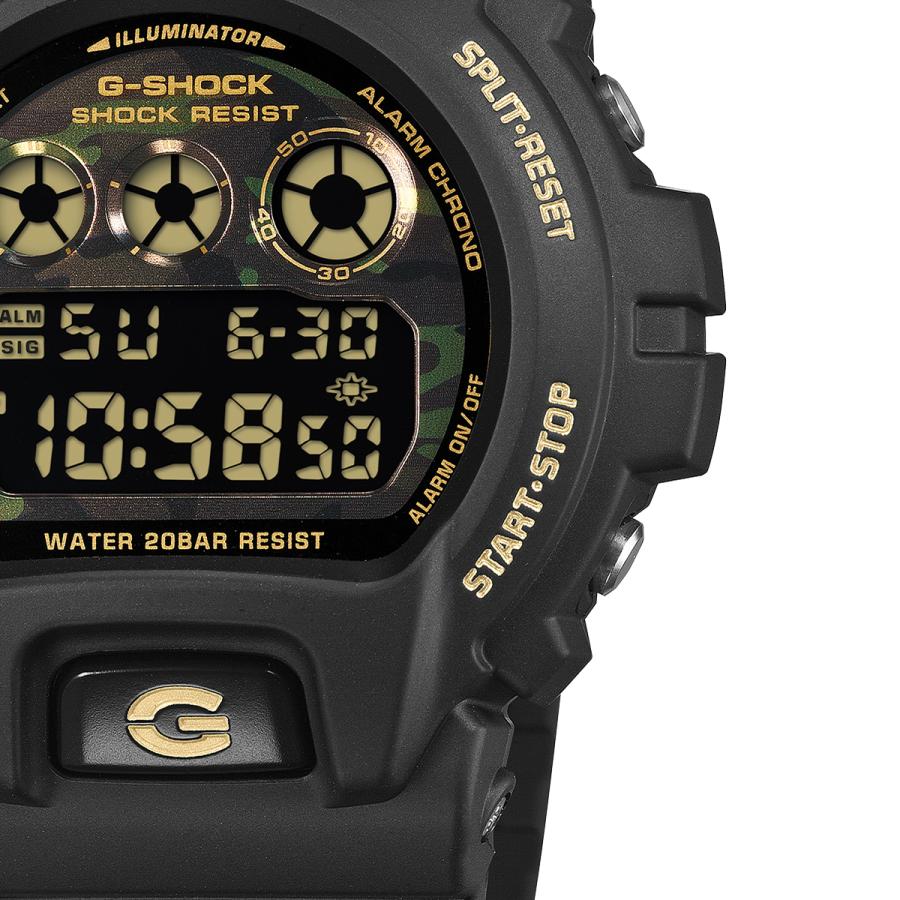CASIO G-SHOCK DW-6900CF-1JF JDM Bold Camo Camouflage Dial Black Digital Men's Watch
