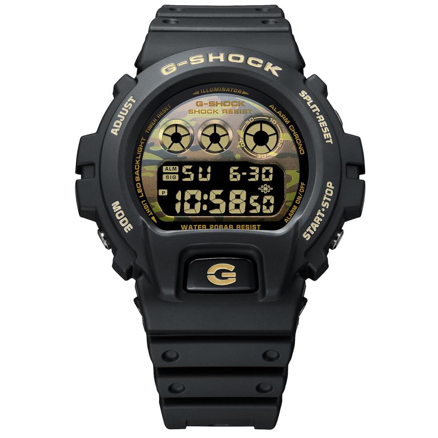 CASIO G-SHOCK DW-6900CF-1JF JDM Bold Camo Camouflage Dial Black Digital Men's Watch