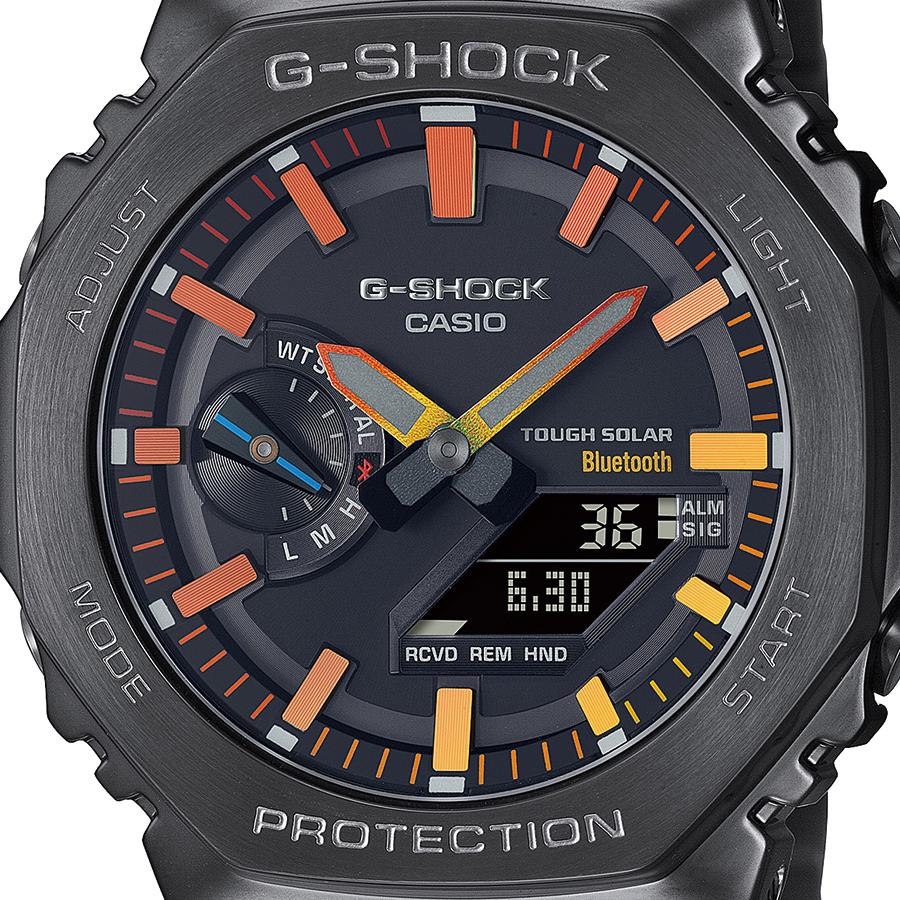 CASIO G-SHOCK GM-B2100BPC-1AJF Full Metal Black Rainbow JDM Bluetooth Solar Men's Watch