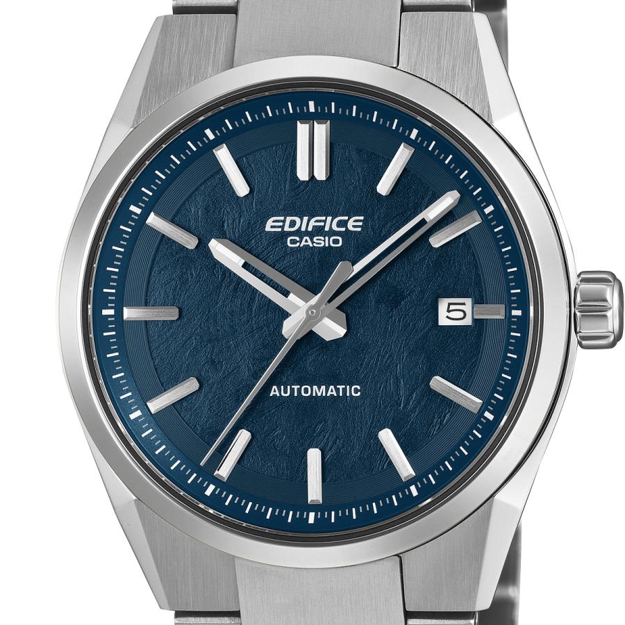 CASIO EDIFICE EFK-110D-2AJF Blue Textured Dial Automatic JDM Men's Watch