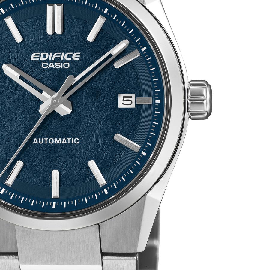 CASIO EDIFICE EFK-110D-2AJF Blue Textured Dial Automatic JDM Men's Watch