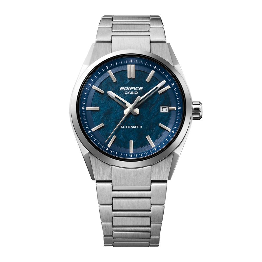 CASIO EDIFICE EFK-110D-2AJF Blue Textured Dial Automatic JDM Men's Watch