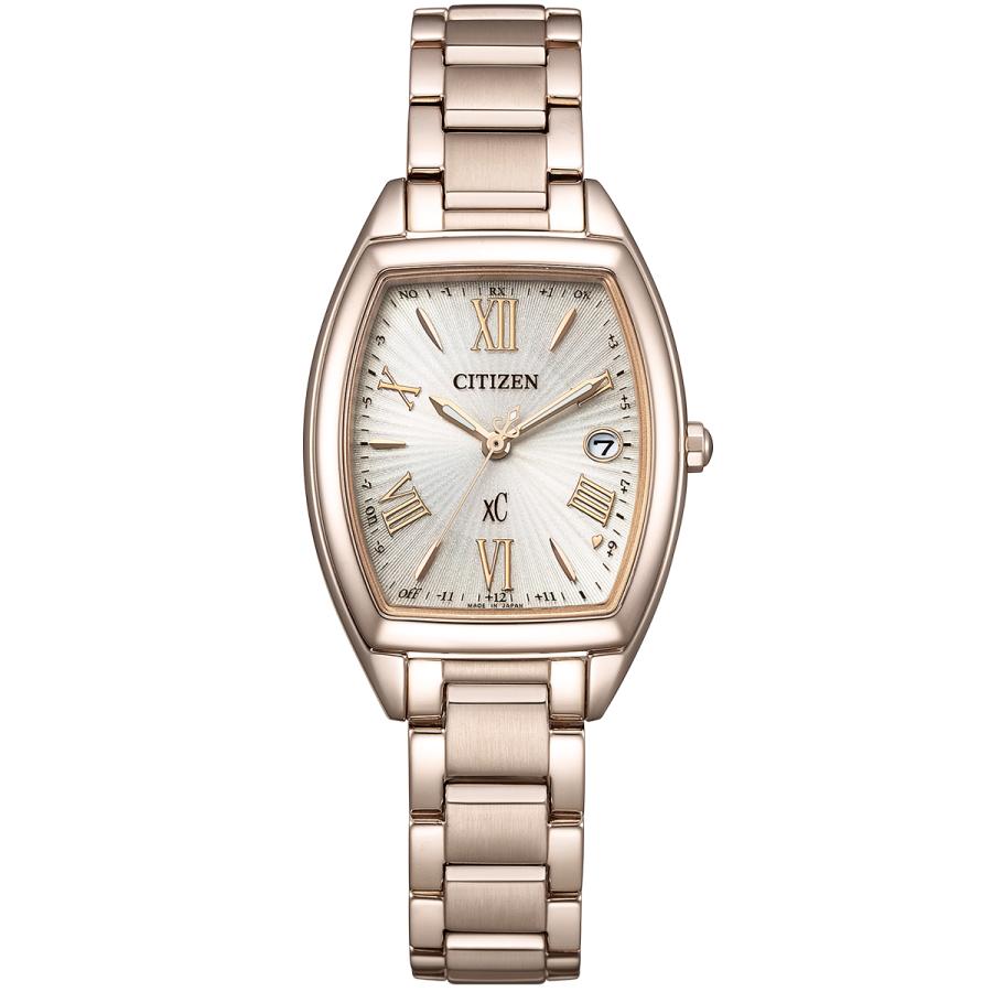 CITIZEN xC ES9395-53A Sakura Color JDM Radio Solar Tonneau Women's Watch