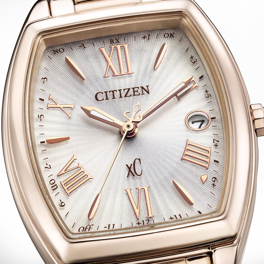 CITIZEN xC ES9395-53A Sakura Color JDM Radio Solar Tonneau Women's Watch