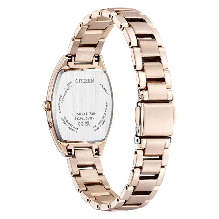CITIZEN xC ES9395-53A Sakura Color JDM Radio Solar Tonneau Women's Watch