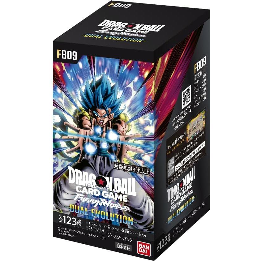 Dragon Ball Super Card Game Fusion World FB09 Booster Pack DUAL EVOLUTION Unopened Box
