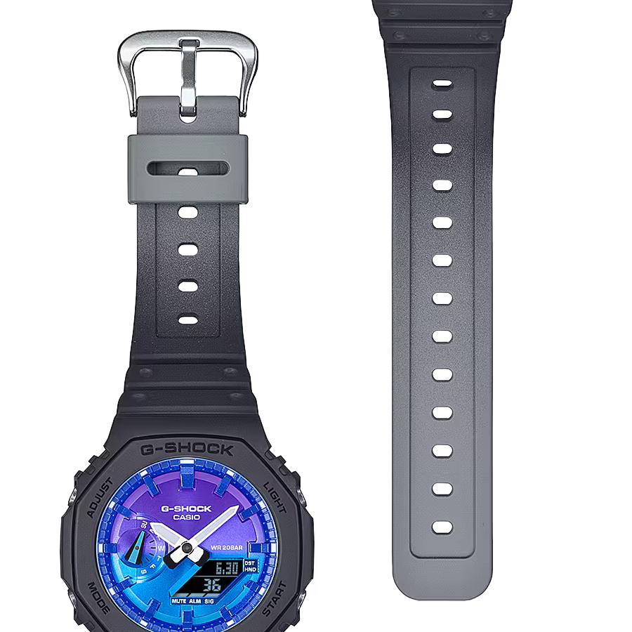 CASIO G-SHOCK GA-2100FL-1AJF JDM Carbon Core Guard Black Analog Digital Men's Watch