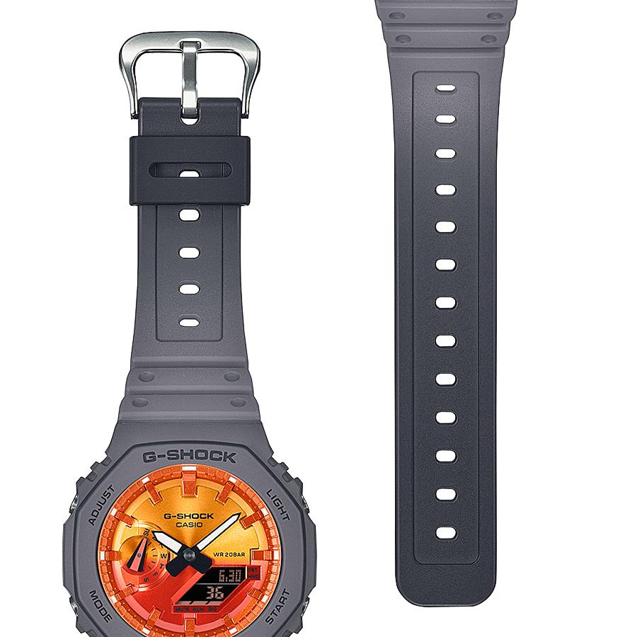 CASIO G-SHOCK GA-2100FL-1AJF JDM Carbon Core Guard Black Analog Digital Men's Watch