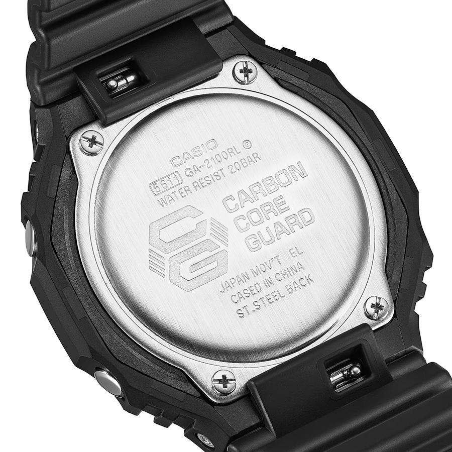 CASIO G-SHOCK GA-2100RL-1AJF JDM Carbon Core Guard Black Analog Digital Men's Watch