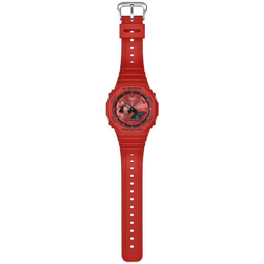 CASIO G-SHOCK GA-2100RRB-4AJF JDM Carbon Core Guard Red Analog Digital Men's Watch
