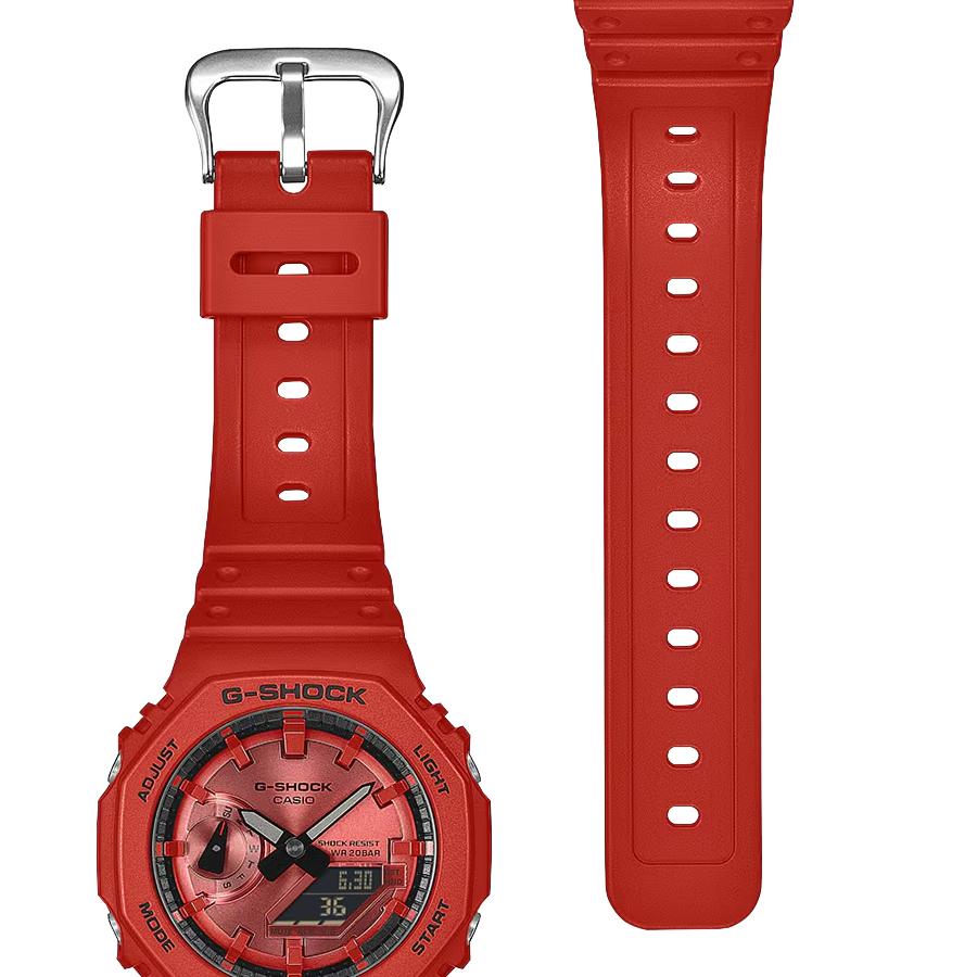 CASIO G-SHOCK GA-2100RRB-4AJF JDM Carbon Core Guard Red Analog Digital Men's Watch