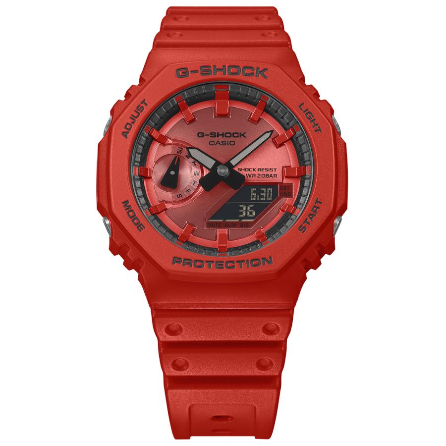 CASIO G-SHOCK GA-2100RRB-4AJF JDM Carbon Core Guard Red Analog Digital Men's Watch