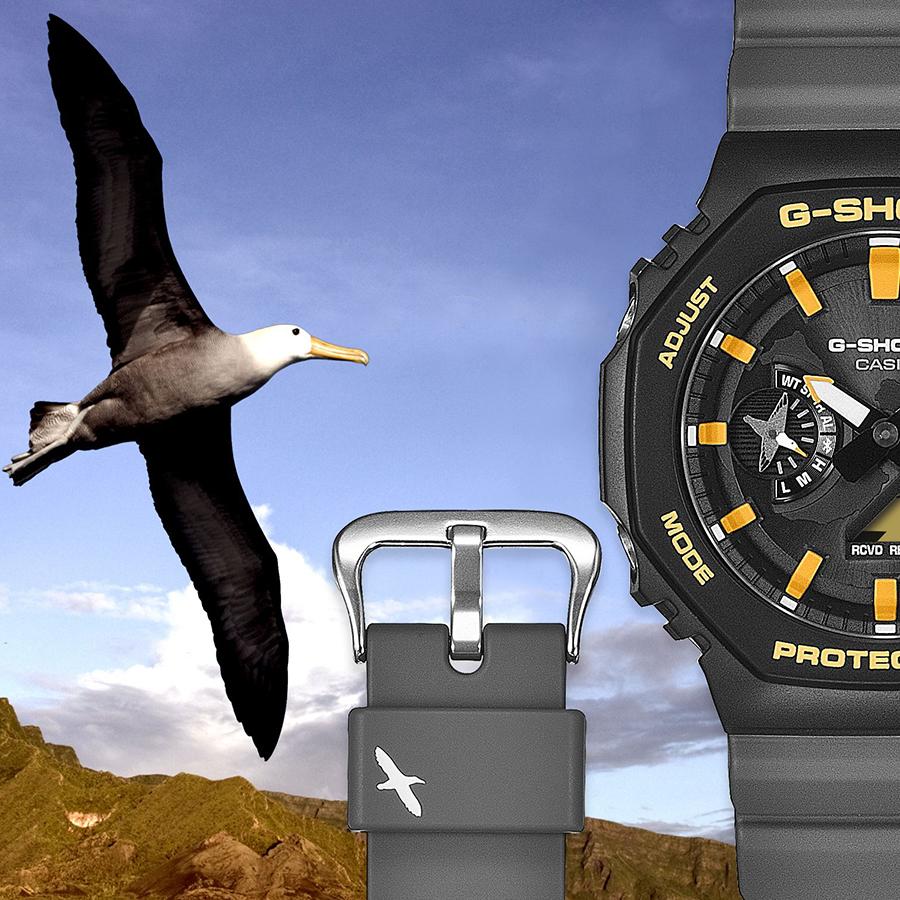 CASIO G-SHOCK GA-B2100DF-1AJR JDM Tough Solar Mobile Link Charles Darwin Foundation Galapagos Albatross Limited Edition Men's Watch