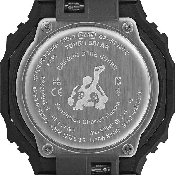 CASIO G-SHOCK GA-B2100DF-1AJR JDM Tough Solar Mobile Link Charles Darwin Foundation Galapagos Albatross Limited Edition Men's Watch