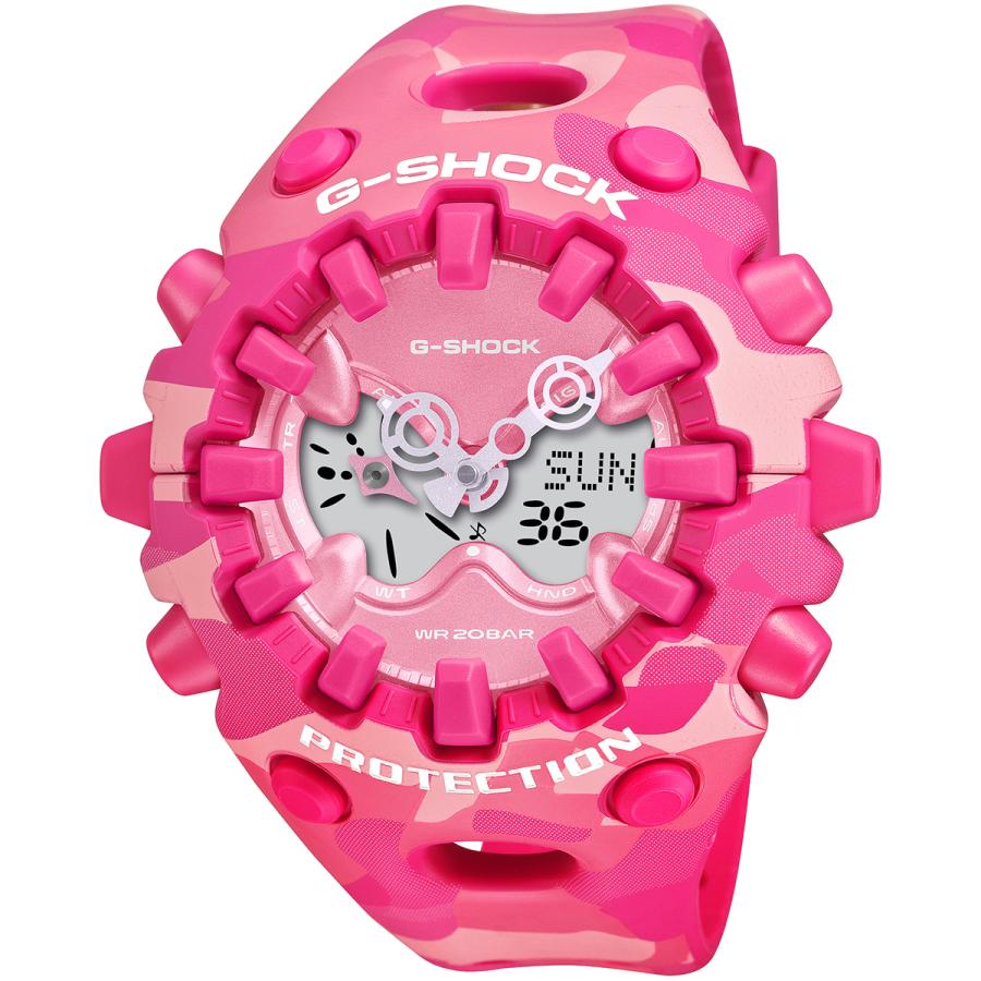 CASIO G-SHOCK GA-V01CMG-4AJF JDM Bold Camo Color Camouflage Pink Analog-Digital Men's Watch