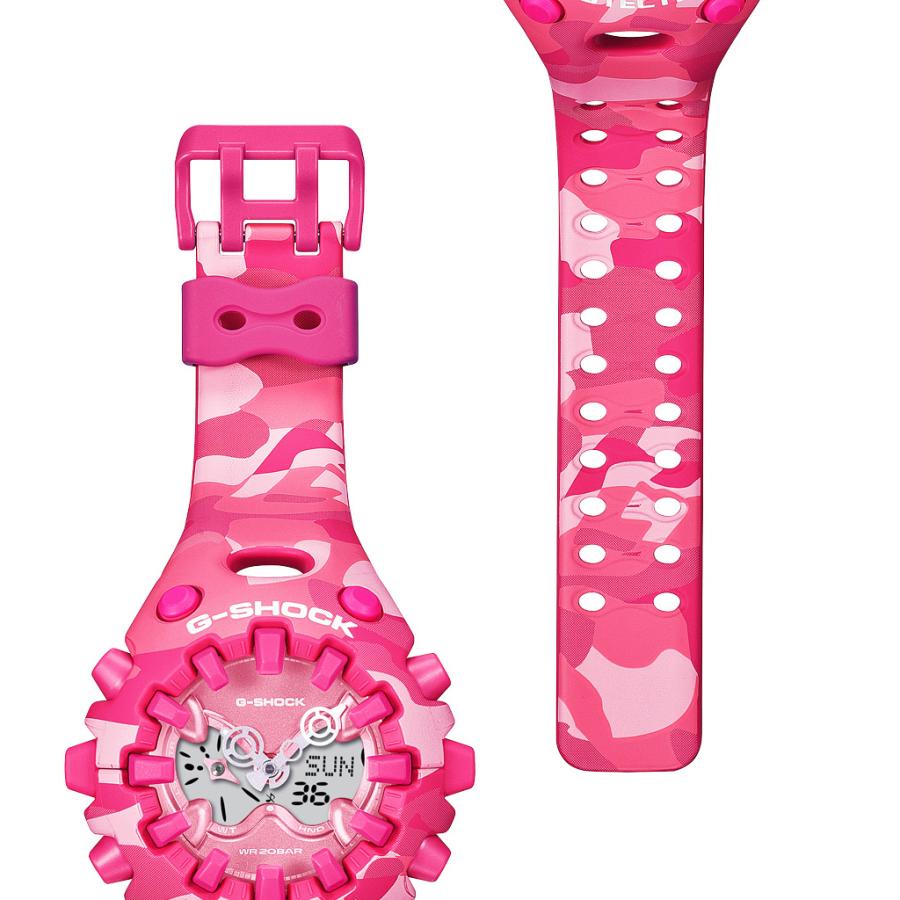 CASIO G-SHOCK GA-V01CMG-4AJF JDM Bold Camo Color Camouflage Pink Analog-Digital Men's Watch