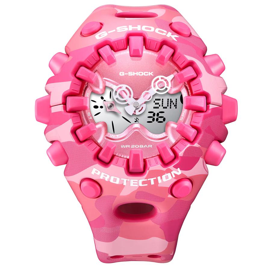 CASIO G-SHOCK GA-V01CMG-4AJF JDM Bold Camo Color Camouflage Pink Analog-Digital Men's Watch
