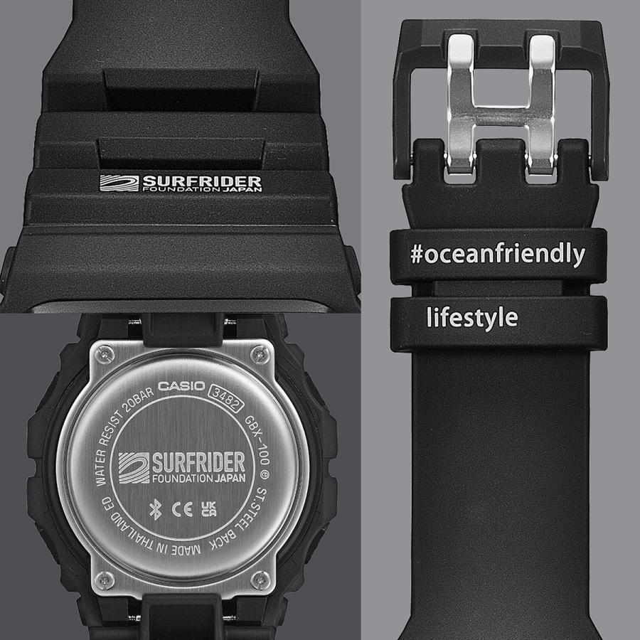 CASIO G-SHOCK G-LIDE GBX-100SFJ-1JR JDM SURFRIDER FOUNDATION JAPAN Collaboration 2026 Bluetooth Digital Men's Watch