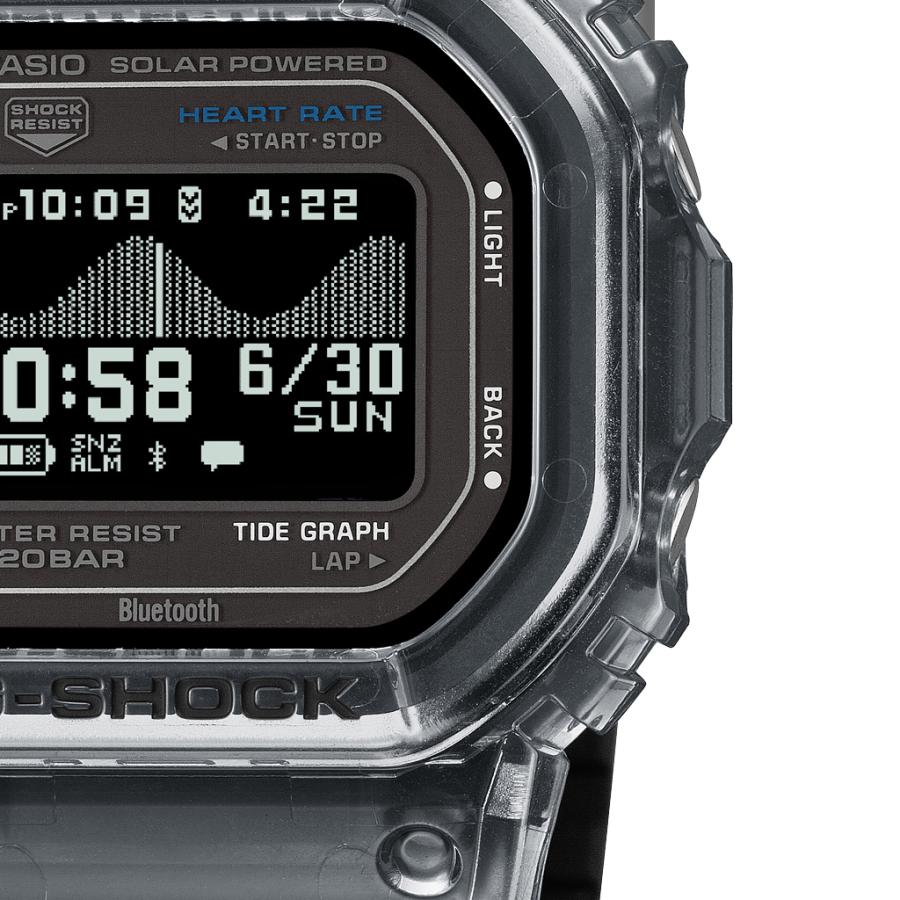 CASIO G-SHOCK G-LIDE GBX-H5600-1JR JDM Heart Rate MIP Bluetooth Surf Black Men's Watch