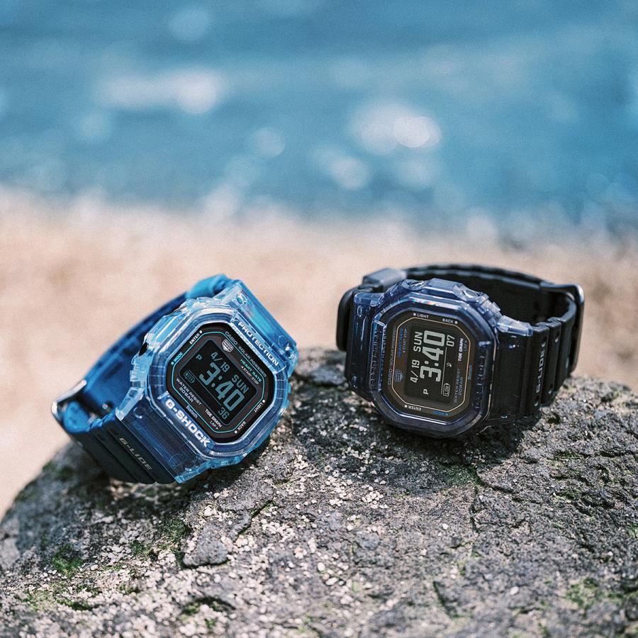 CASIO G-SHOCK G-LIDE GBX-H5600-1JR JDM Heart Rate MIP Bluetooth Surf Black Men's Watch