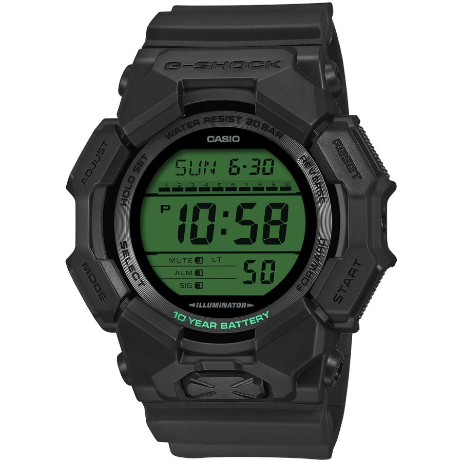 CASIO G-SHOCK GD-010BEG-1JF Black Electric Green 10-Year Battery Digital JDM Men's Watch