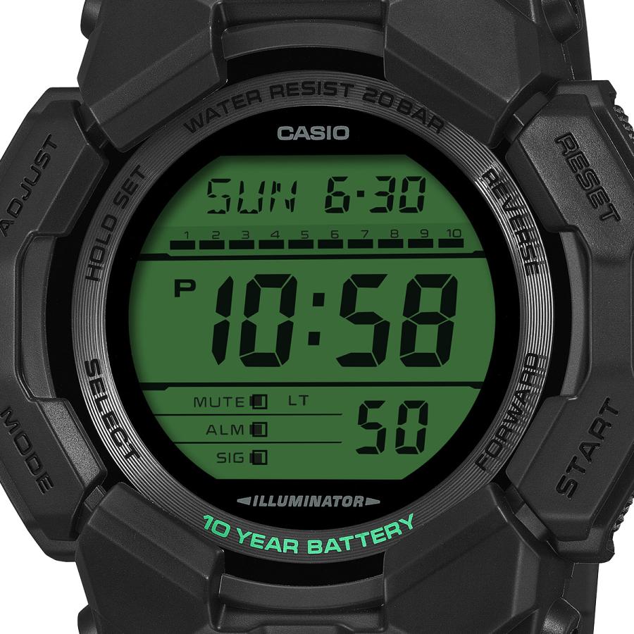 CASIO G-SHOCK GD-010BEG-1JF Black Electric Green 10-Year Battery Digital JDM Men's Watch
