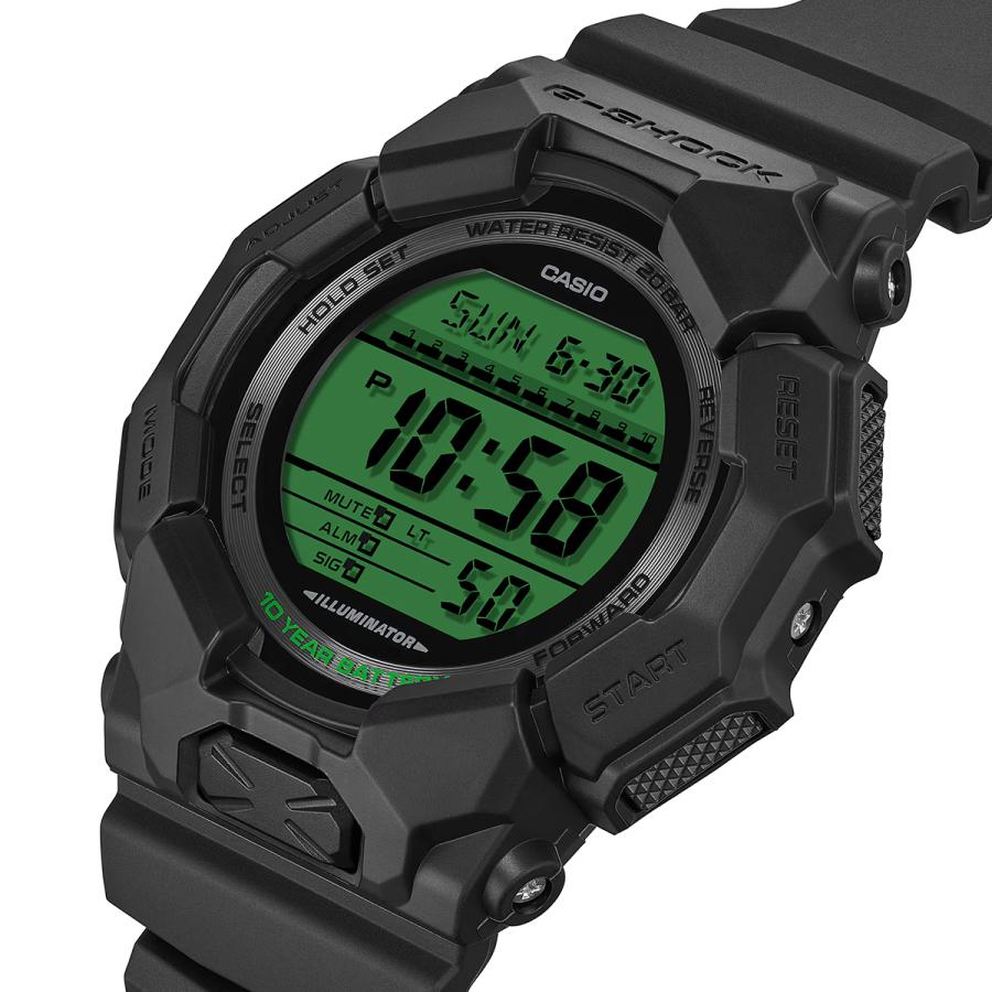 CASIO G-SHOCK GD-010BEG-1JF Black Electric Green 10-Year Battery Digital JDM Men's Watch