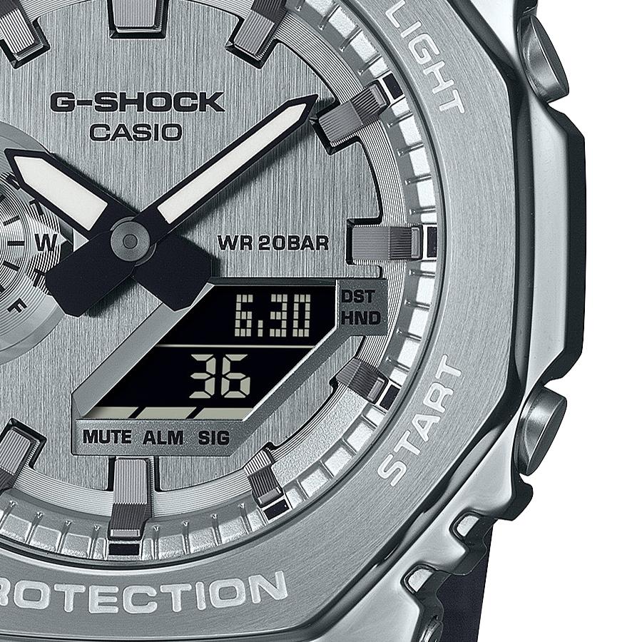GM-2100YM-8AJF G-SHOCK CASIO Silver Metal Men's Watch