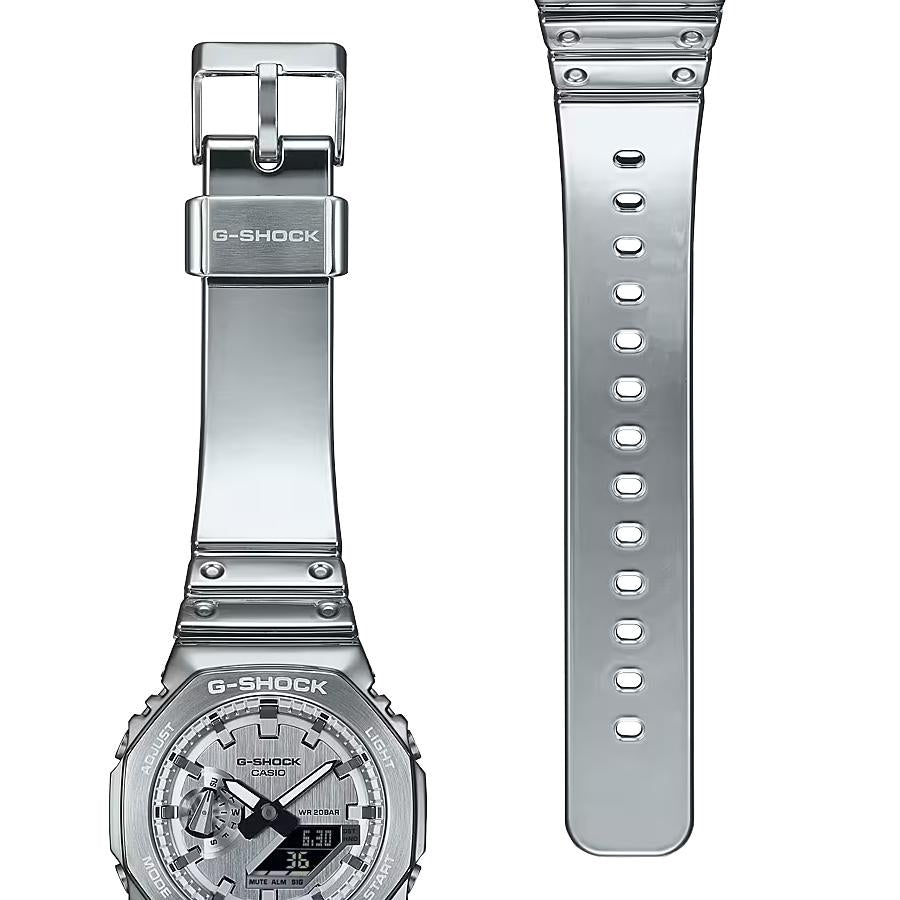 GM-2100YM-8AJF G-SHOCK CASIO Silver Metal Men's Watch