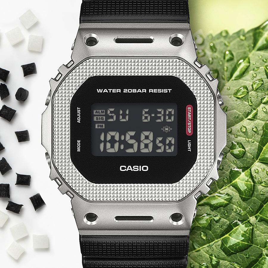 CASIO G-SHOCK GM-5600M-1JF Metal Cover Checkered Pattern 5600 Men's Watch