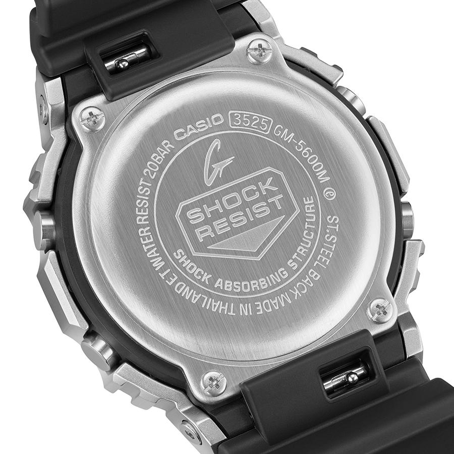 CASIO G-SHOCK GM-5600M-1JF Metal Cover Checkered Pattern 5600 Men's Watch